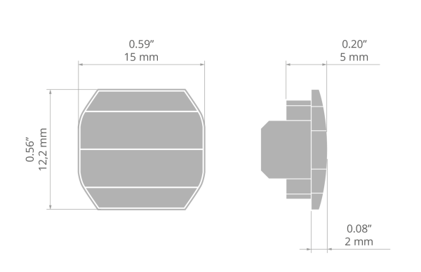 Profil-Endkappe für LED-Aluminiumprofile mit sauberem Abschluss